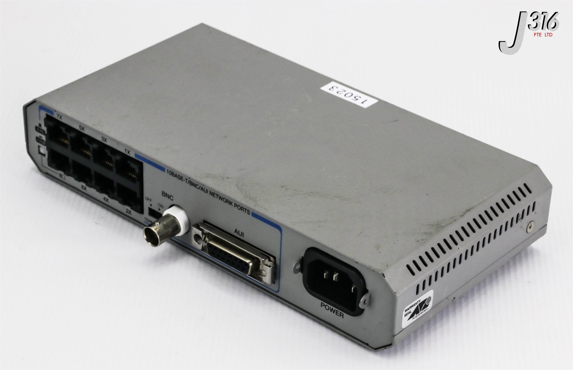 15023 ALLIED TELESIS 8-PORT ETHERNET HUB/REPEATER CENTRECOM